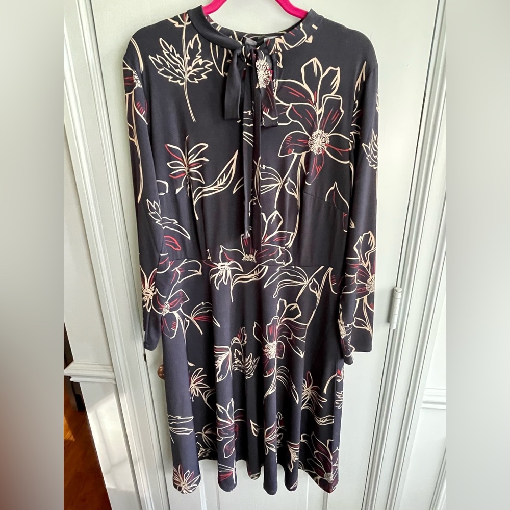 Eloquii Navy Blue Jersey Dress size 14